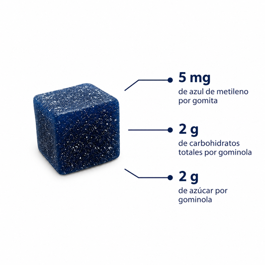 Gomitas Azul De Metileno TRUEHEALTHIC® Apoyo a tu sistema nervioso