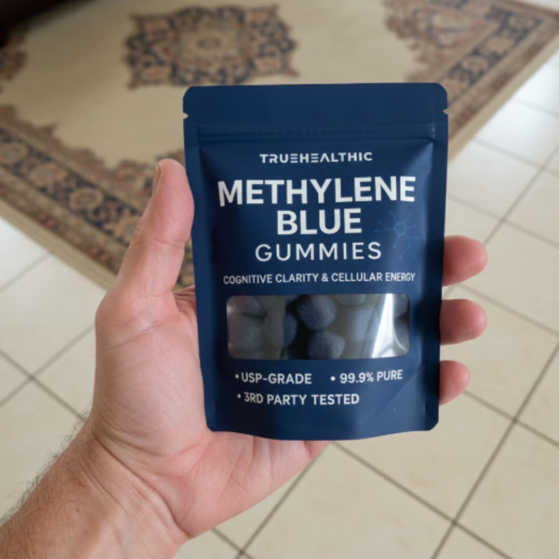 Gomitas Azul De Metileno TRUEHEALTHIC® Apoyo a tu sistema nervioso