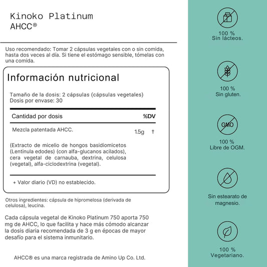 AHCC®-(60 cápsulas).