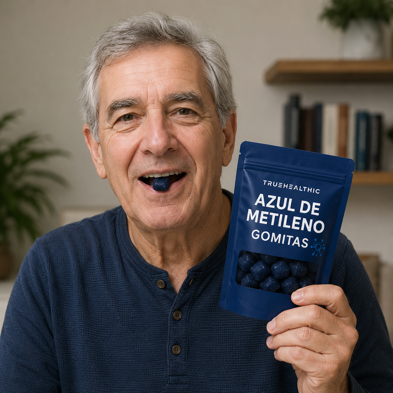 Gomitas Azul De Metileno TRUEHEALTHIC® Apoyo a tu sistema nervioso